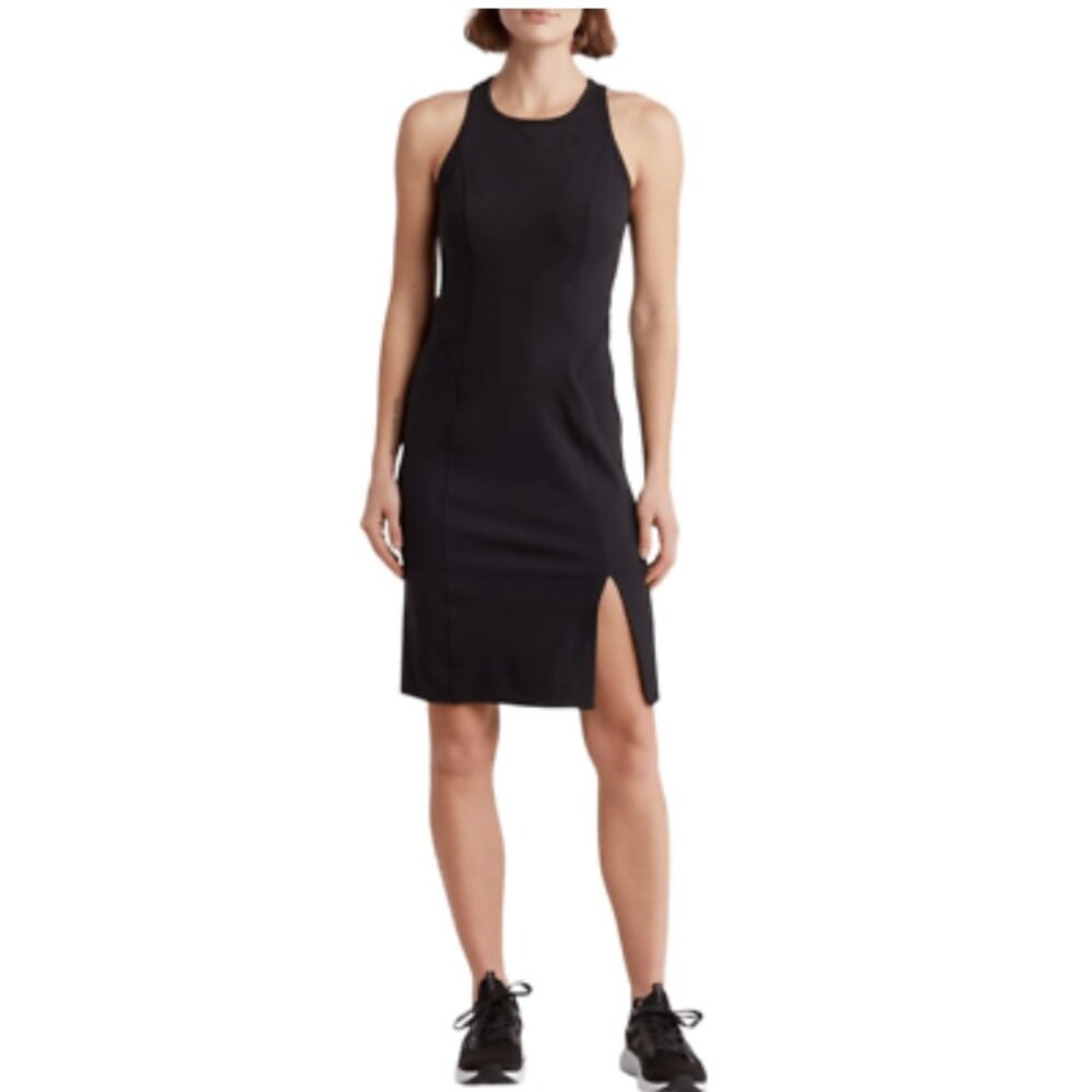 Black Racerback Travel Dress S Z by Zella